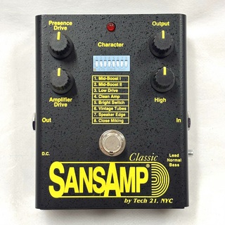 30年以上愛されるTECH21の名機”SA1 SansAmp Classic”が復刻 | ベース