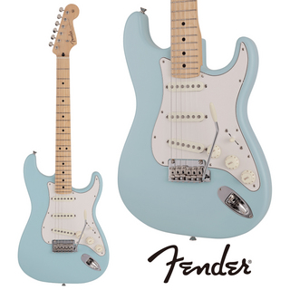 FenderMade in Japan Junior Collection Stratocaster - Satin Daphne Blue / Maple -【ローン金利0%!!】