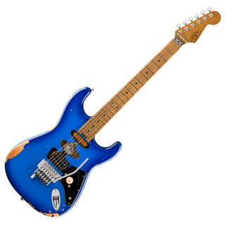 EVHイーブイエイチ EVH Limited Edition Frankenstein Relic Series Maple Fingerboard Blueburst