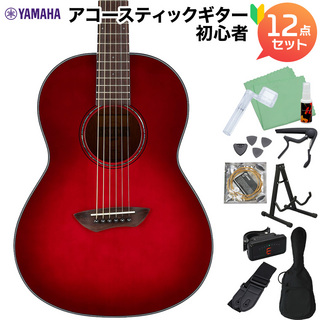 YAMAHA CSF1M CRB (クリムゾンレッドバースト) アコギ初心者セット エレアコギター スモールサイズ