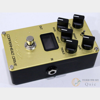 ◾️ほぼ新品 ◾️VOX COPPERHEAD DRIVE ◾️美品◾️Nutube Nutube搭載マーシャル系】VOX VALVENERGY COPPERHEAD DRIVE レビュー
