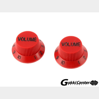 ALLPARTS Set of 2 Red Volume Knobs/5034