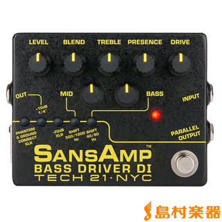 TECH21 SANSAMP BASS DRIVER DI V2 ベース用プリアンプ ダイレクトボックス DI【送料無料】