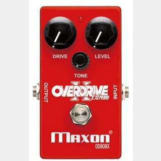 Maxon OD808X -Overdrive Extreme- オーバードライブ OD-808X マクソン【WEBSHOP】