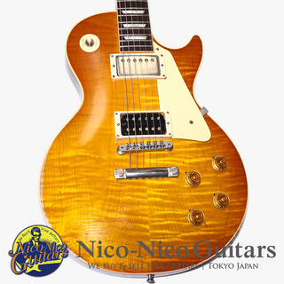 Gibson Custom Shop  2017 True Historic 1959 Les Paul "V2" Neck Heavily Aged M2M Push/Pull w/ Gold Glover (Sunburst)