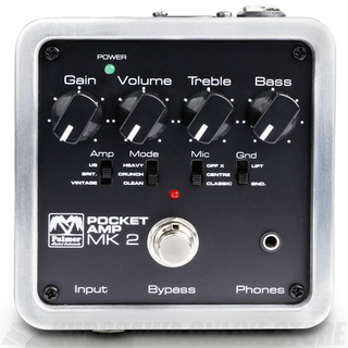 PalmerPocket Amp MK2: Portable Guitar Preamp with DI-Out