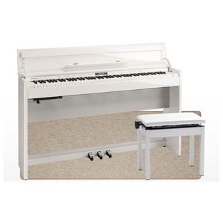 Rolandローランド 組立設置無料サービス中 DP603-PWS 電子ピアノ 高低自在イス＆ピアノセッティングマット付き