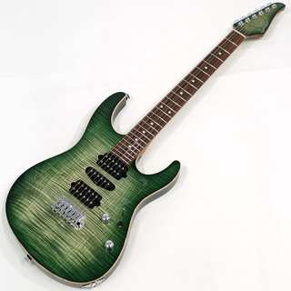 Suhr JE-Line Modern Plus MH / Faded Trans Green Burst