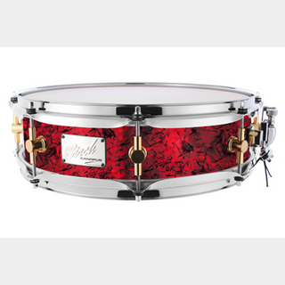 canopus Birch Snare Drum 4x14 Red Pearl
