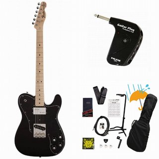 Fender Made in Japan Traditional 70s Telecaster Custom Maple FB Black GP-1アンプ付属エレキギター初心者セッ