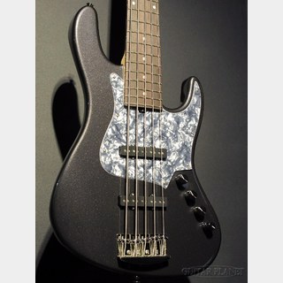 Kikuchi GuitarsCustom 5st J Bass -Charcoal Frost Metallic-【3.67kg】【48回金利0%対象】