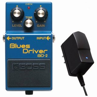 BOSS BD-2 Blues Driver［純正ACアダプター同時購入セット］オーバードライブ ブルースドライバー BD2【WEBSHOP