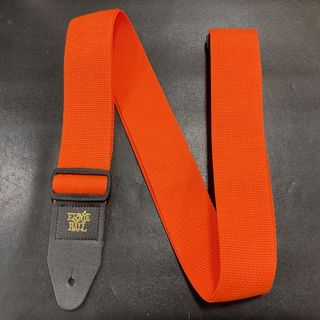 ERNIE BALL ORANGE & BLACK POLYPRO GUITAR STRAP ポリプロ・ストラップP05353