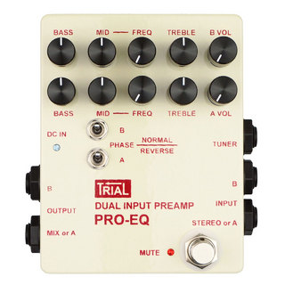 TRIAL DUAL INPUT PREAMP PRO-EQ【即納可能】