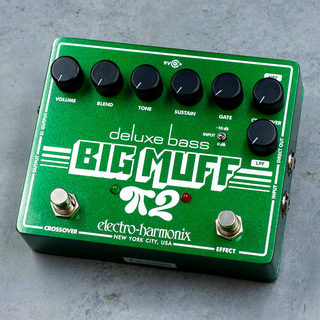 エレクトロ・ハーモニクス、帯域分割対応のベース用ファズ“Deluxe Bass