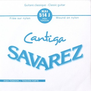 SAVAREZCANTIGA 514J 4th カンティーガ クラシックギター バラ弦×5本