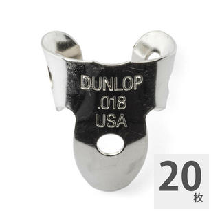 Jim Dunlop36R018 Nickel Silver Mini Fingerpicks フィンガーピック×20枚
