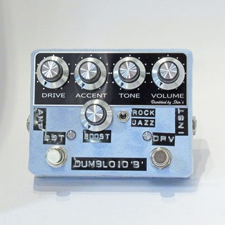 Shin's MusicDUMBLOID B Boost Special SkyBlue Suede w/Black Panel