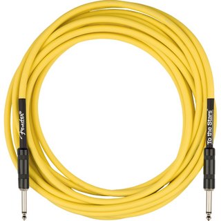 Fender Tom DeLonge 18.6’ To The Stars Instrument Cable Graffiti Yellow [約5.6m] フェンダー【梅田店】