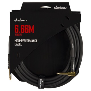JacksonHigh Performance Cable Black SL 21.85ft ギターケーブル