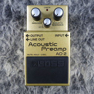 【美品】 BOSS AD-2 The New Boss AD 2 Acoustic Preamp Pedal - YouTube