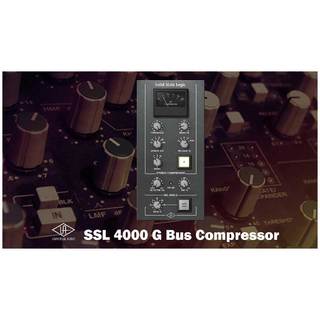 Universal Audio 【メール納品】SSL 4000 G Bus Compressor プラグインソフト【代引き不可】11/30まで！