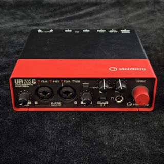 Steinberg UR22C RED - オーディオインターフェース【現物画像】
