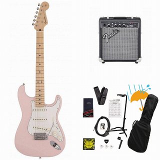 Fender Made in Japan Junior Collection Stratocaster Maple FB Satin Shell Pink [ショートスケール] Fender 10W