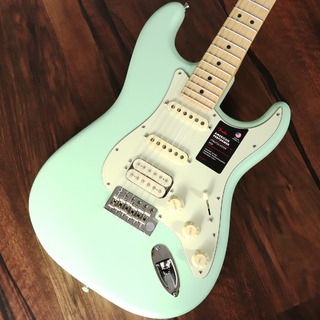 Fender American Performer Stratocaster HSS Maple Fingerboard Satin Surf Green  【梅田店】