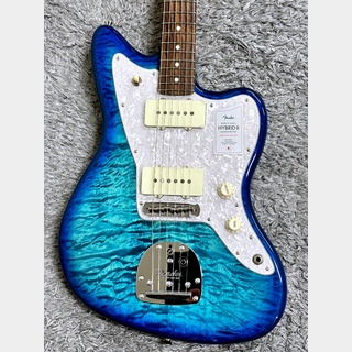 Fender2024 Collection Made in Japan Hybrid II Jazzmaster Quilt Aquamarine / Rosewood【限定モデル】