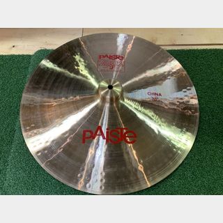 PAiSTe2002 CHINA 20'インチ　チャイナ シンバル