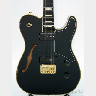 Addictone Custom Guitars TL Thinline Custom -Black Aged- 【当店カスタムオーダー品】【ハイエンドフロア在庫品】【金利0%!!】