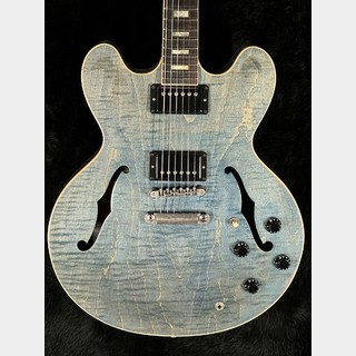 Gibson Memphis Limited Run 2015 ES-335 Figured -Indigo Blue-【中古!】【金利0%!!】