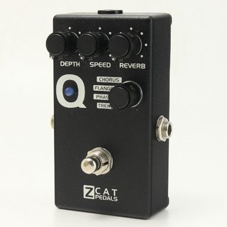 ZCAT Q-TREM ゴールド ギターエフェクター ZCAT PedalsのベストセラーQ-MODが「Q-MOD2」に進化！高品位