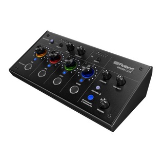 Rolandローランド BRIDGE CAST Black ゲーミングオーディオミキサー オーディオインターフェイス