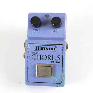 Maxon 【中古】コーラス エフェクター MAXON マクソン CS-505 INSTA-CHORUS アナログコーラス ギターエフェクター