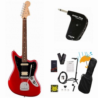 FenderPlayer Jaguar Pau Ferro FB Candy Apple Red GP-1アンプ付属エレキギター初心者セットR【WEBSHOP】