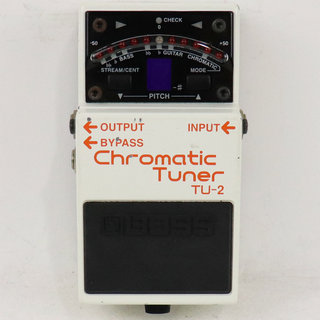 BOSS 【中古】 クロマチックチューナー エフェクター BOSS TU-2 Chromatic Tuner ペダルチューナー