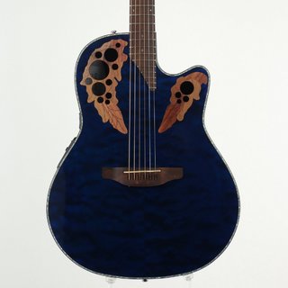 Ovation Celebrity Elite Plus CE44P-8TQ Blue Transparent Quilt【福岡パルコ店】