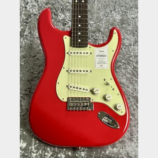 FenderMade in Japan Hybrid II Stratocaster/Rosewood -Modena Red- #JD24013926【3.49kg】