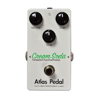 AtlasPedalCream Soda オーバードライブ ギターエフェクター