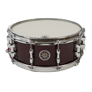 SAKAE OSAKA HERITAGE 【アウトレット】 スネア OSAKA HERITAGE SD1455MA/M-WIN Maple Snare Mighty Halo ソフトケース付き Wine