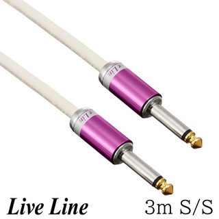LIVE LINE Advance Series Cable 3m S/S -Purple-【Webショップ限定】