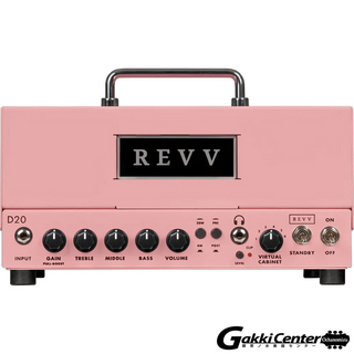 REVV Amplification Lunchbox Amplifiers D20, Shell Pink