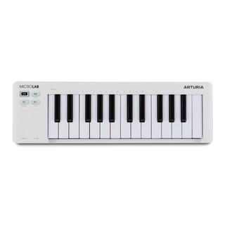 ARTURIAのキーボード／コントローラーMiniLab 3にオールホワイトモデル