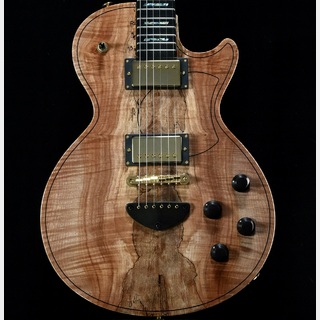 Bizen Works Spalted Curly Maple Top & Curly Honduras Mahogany Back【重量：3.22kg】