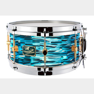 canopusThe Maple 6.5x12 Snare Drum Turquoise Oyster