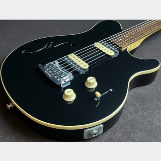 MUSIC MAN Axis Super Sport Semi-Hollow Black