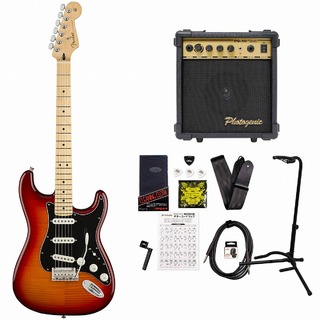 Fender Player Series Stratocaster HSS Plus Top Aged Cherry Burst Maple Fingerboard PG-10アンプ付属エレキギ