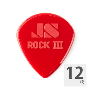 Jim Dunlop 570-138 Rock III Nylon Custom Jazz 3 ギターピック×12枚